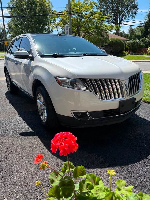 2014 Lincoln Mkx, biela, 205 342 km, dovoz Kanada — foto 1