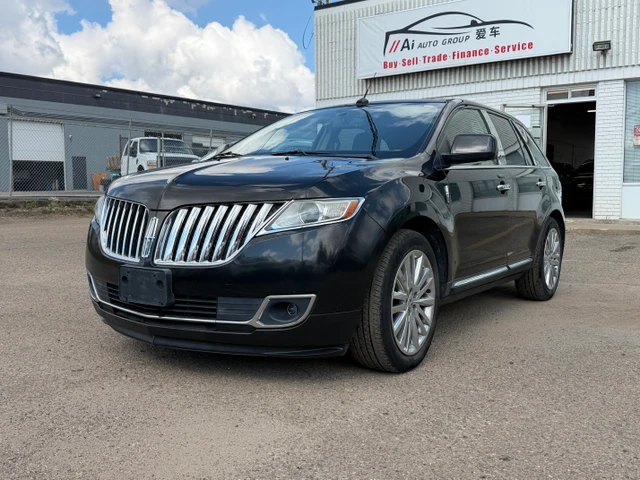 2011 Lincoln Mkx Luxury AWD, čierna, 8 888 km, dovoz Kanada — foto 1