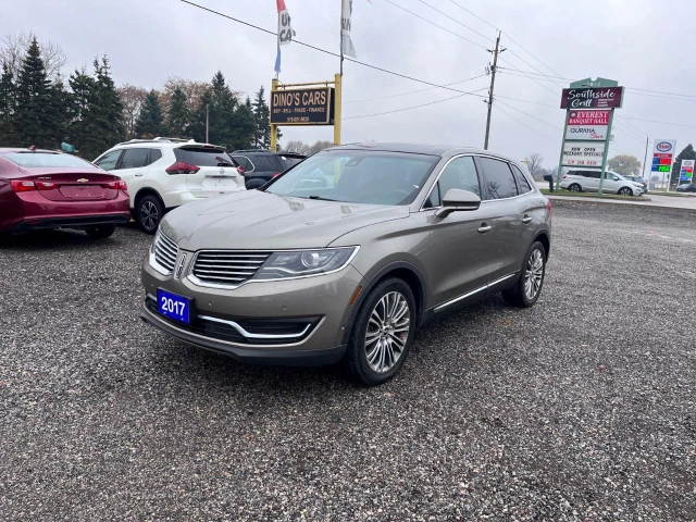 2017 Lincoln Mkx AWD 4DR RESERVE, béžová, 144 112 km, dovoz Kanada — foto 1