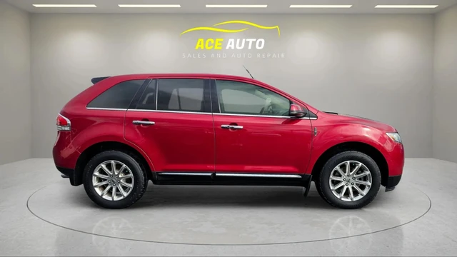 2012 Lincoln Mkx Base, červená, 231 924 km, dovoz Kanada — foto 4 z 5