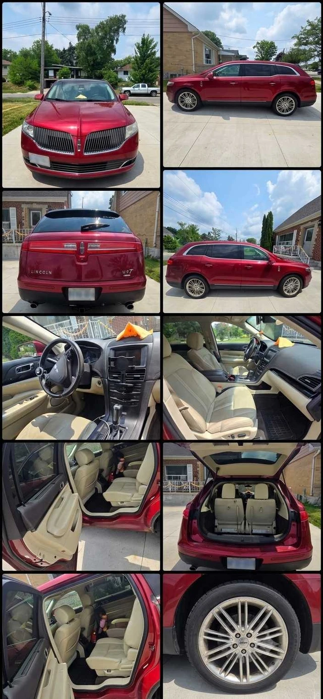 2013 Lincoln Mkt, červená, 222 000 km, dovoz Kanada — foto 1 | AMECAR 2013 Lincoln Mkt, červená, 222 000 km, dovoz Kanada — foto 1