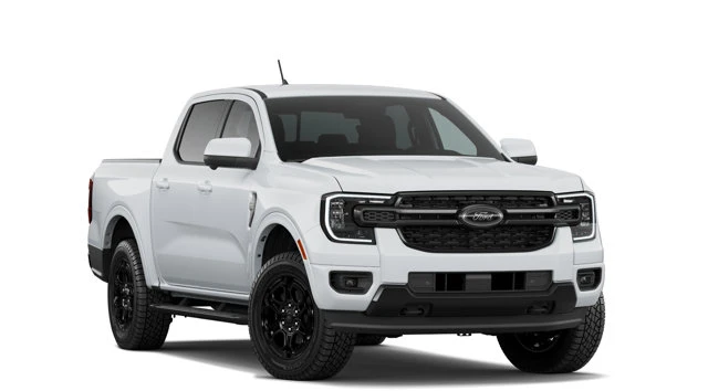 2026 Ford Ranger LARIAT, biela, 12 km, dovoz Kanada — foto 4 z 7