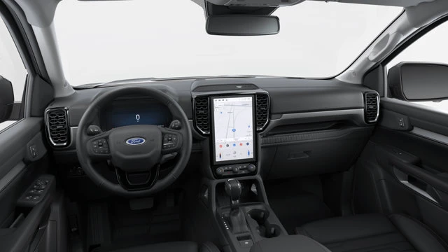 2026 Ford Ranger LARIAT, biela, 12 km, dovoz Kanada — foto 7 z 7