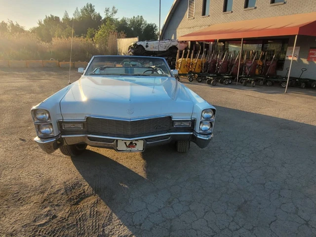 1968 Cadillac Deville, biela, 9 255 km, dovoz Kanada — foto 5 z 5