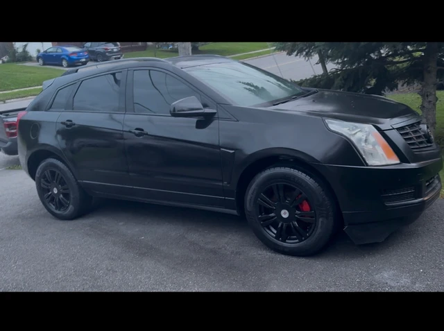 2015 Cadillac Srx Premium Luxury, čierna, 149 000 km, dovoz Kanada — foto 1