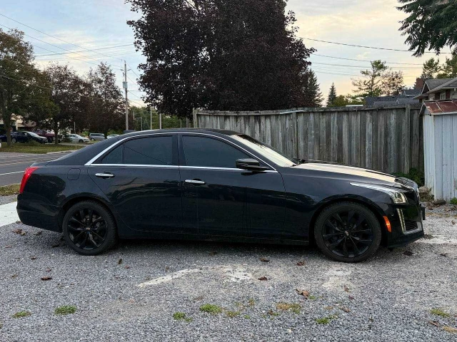 2015 Cadillac Cts Performance Edition, čierna, 174 000 km, dovoz Kanada — foto 4 z 5