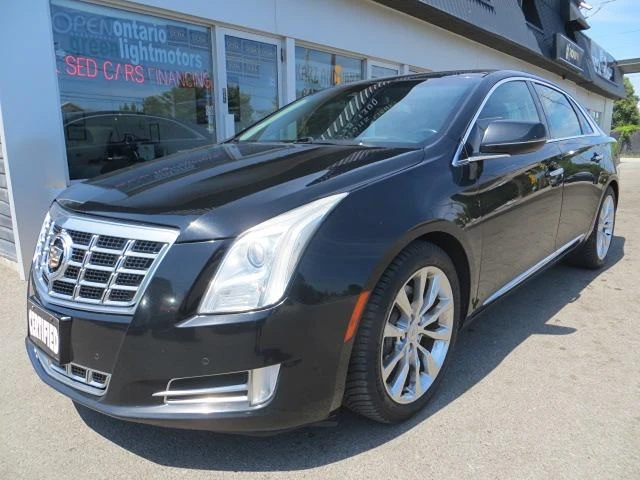 2015 Cadillac Xts CERTIFIED, čierna, 169 000 km, dovoz Kanada — foto 2 z 5