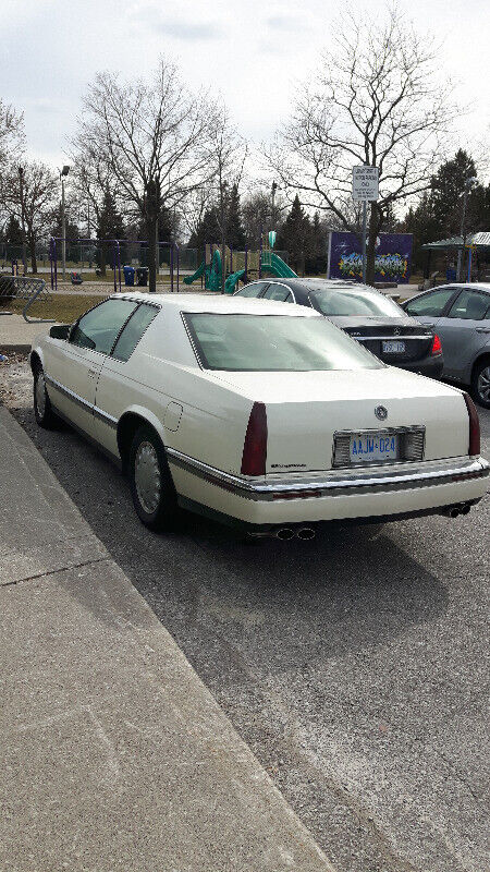 1994 Cadillac Eldorado Touring, biela, 255 100 km, dovoz Kanada — foto 1