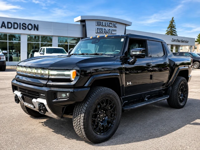 2026 GMC HUMMER EV Pickup 2X Infinity Roof, čierna, 15 km, dovoz Kanada — foto 1