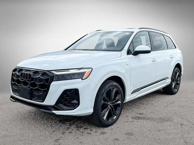 2026 Audi Q7 Progressiv, biela, 85 km, dovoz Kanada — foto 7 z 12