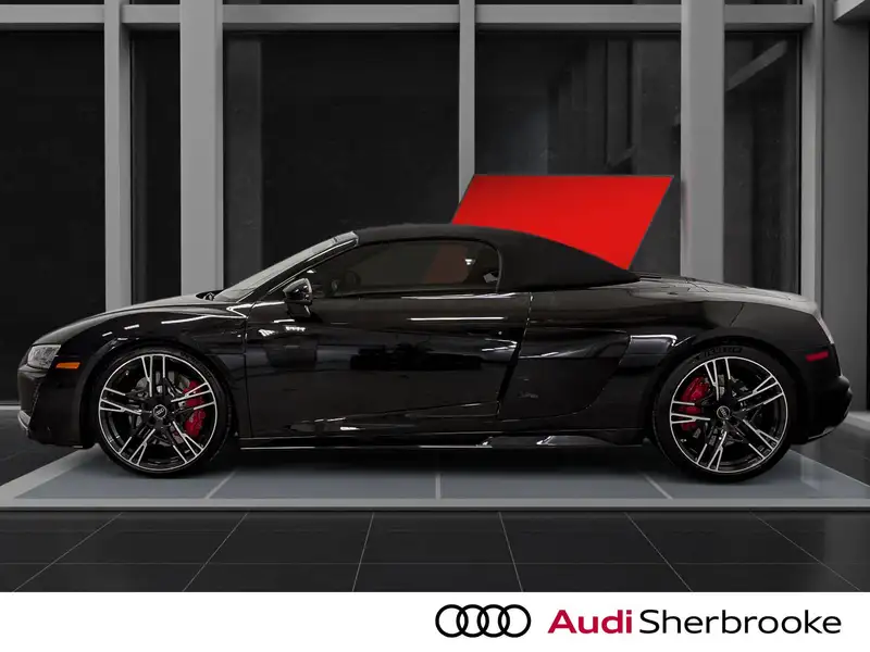 2023 Audi R8 performance, čierna, 15 123 km, dovoz Kanada — foto 3 z 12