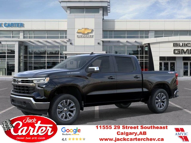 2026 Chevrolet Silverado 1500 LT, čierna, 1 km, dovoz Kanada — foto 1