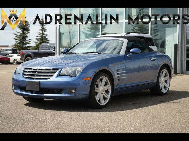 2007 Chrysler Crossfire Limited, modrá, 55 119 km, dovoz Kanada — foto 1