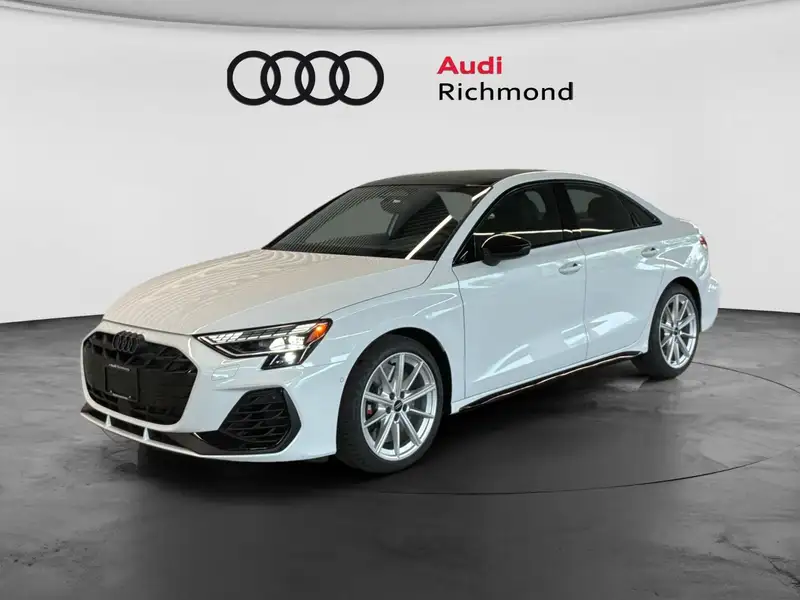 2026 Audi S3 Technik, biela, 90 km, dovoz Kanada — foto 1