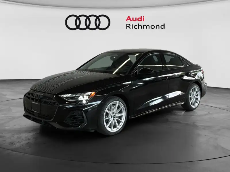 2026 Audi S3 Technik, čierna, 90 km, dovoz Kanada — foto 1