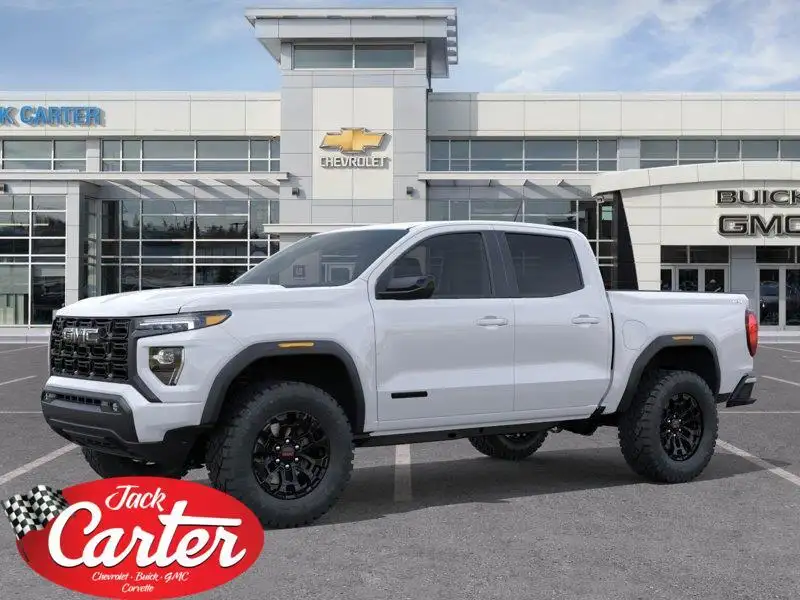 2026 GMC Canyon Elevation, biela, 0 km, dovoz Kanada — foto 1