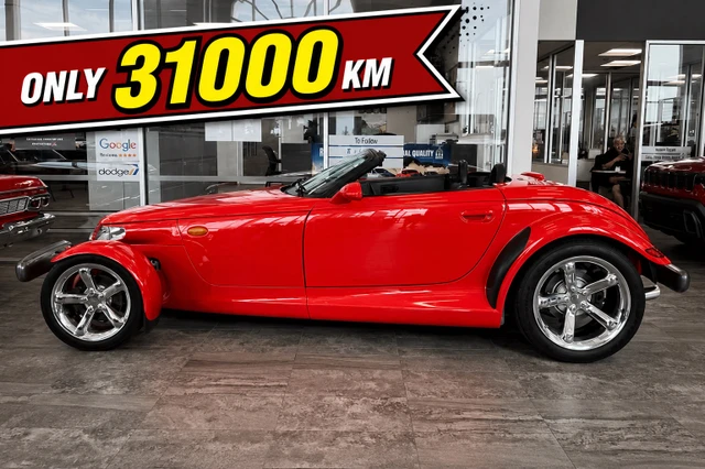 1999 Chrysler Prowler Convertable, 31 000 km, dovoz Kanada — foto 1 z 5 1999 Chrysler Prowler Convertable, 31 000 km, dovoz Kanada — foto 1 z 5