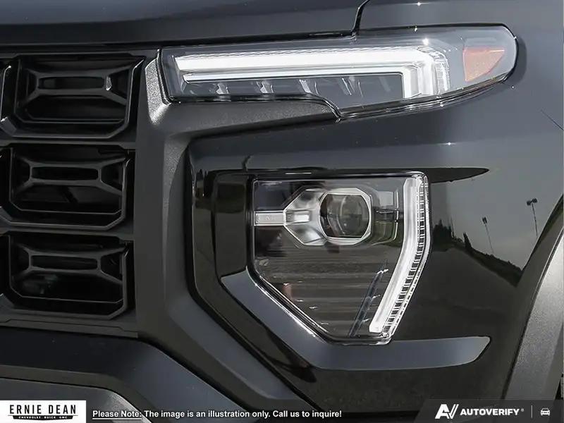 2026 GMC Canyon Elevation, čierna, 0 km, dovoz Kanada — foto 10 z 12