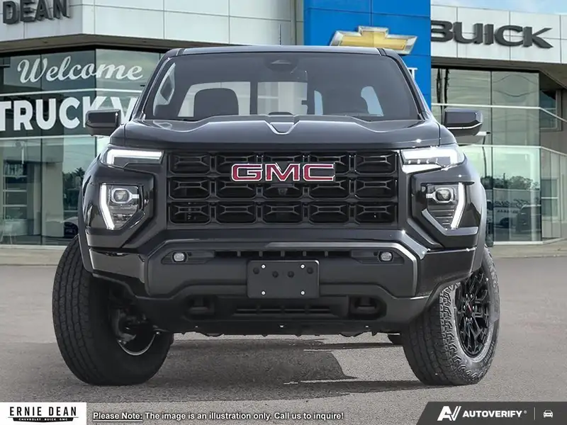 2026 GMC Canyon Elevation, čierna, 0 km, dovoz Kanada — foto 2 z 12