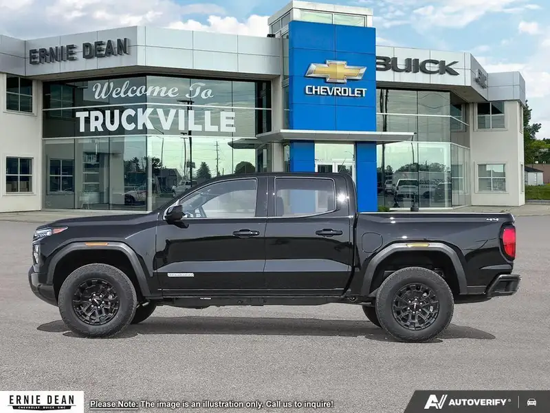 2026 GMC Canyon Elevation, čierna, 0 km, dovoz Kanada — foto 3 z 12