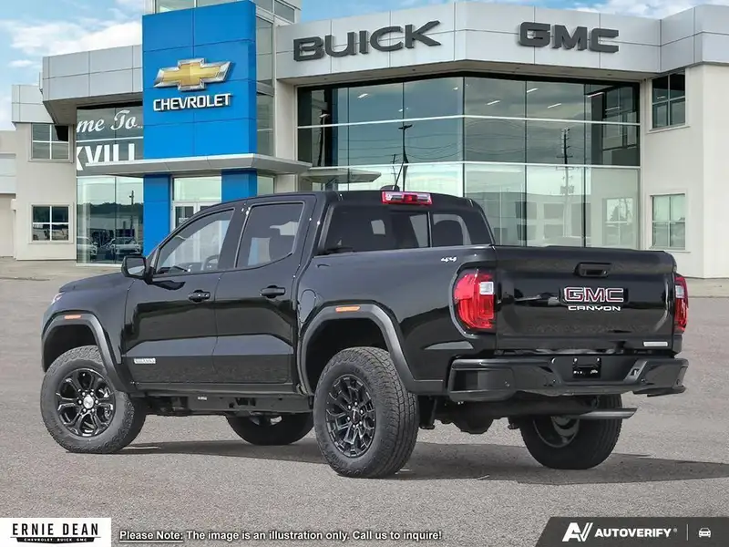 2026 GMC Canyon Elevation, čierna, 0 km, dovoz Kanada — foto 4 z 12