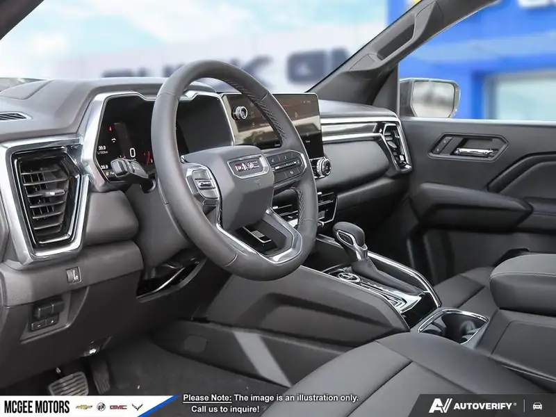 2026 GMC Canyon Elevation, strieborná, 0 km, dovoz Kanada — foto 11 z 12