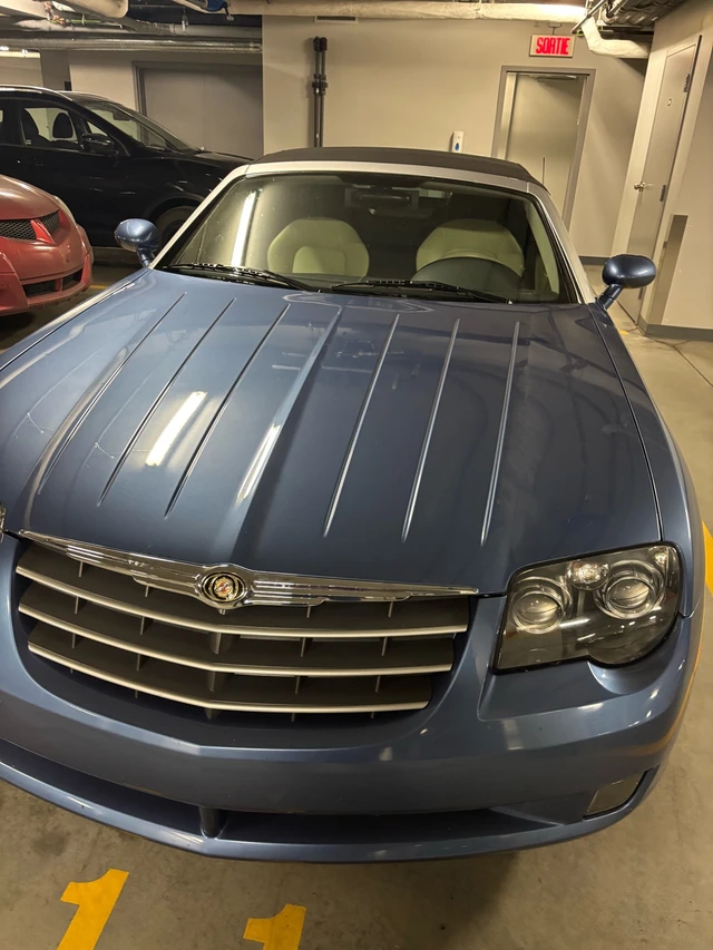 2005 Chrysler Crossfire, modrá, 46 700 km, dovoz Kanada — foto 1