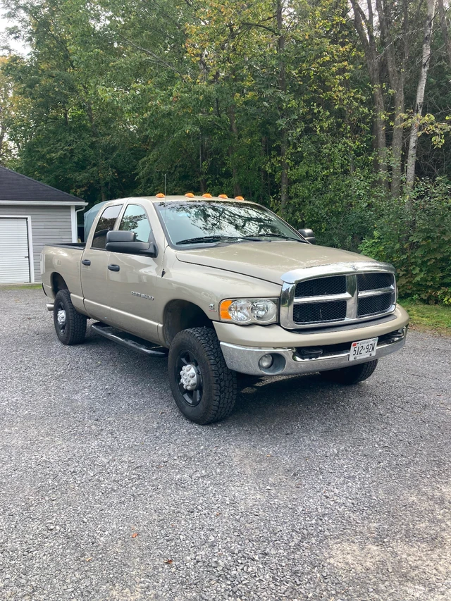 2003 Dodge Ram3500, tan, 268 200 km, dovoz Kanada — foto 4 z 5