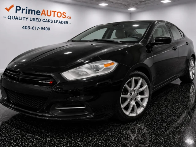 2013 Dodge Dart SXT, čierna, 104 094 km, dovoz Kanada — foto 1