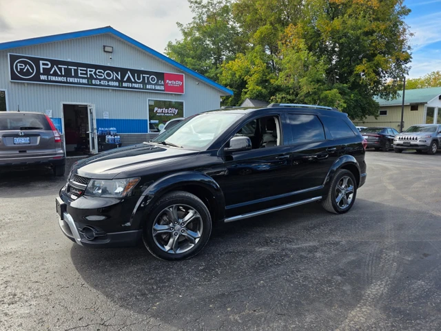 2017 Dodge Journey Crossroad, čierna, 105 159 km, dovoz Kanada — foto 1