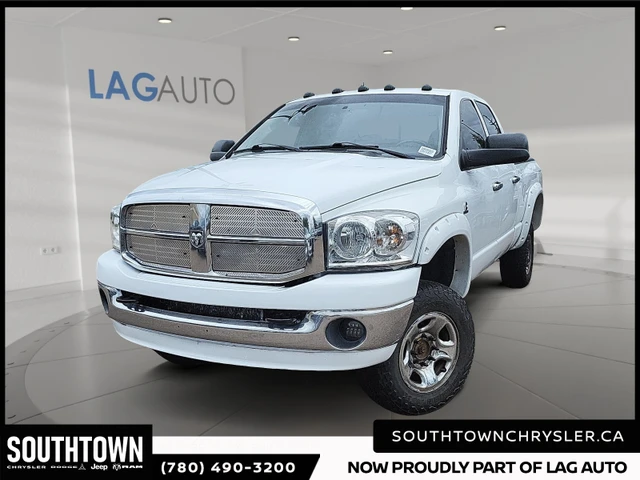 2006 Dodge Ram2500 SLT, biela, 318 966 km, dovoz Kanada — foto 1