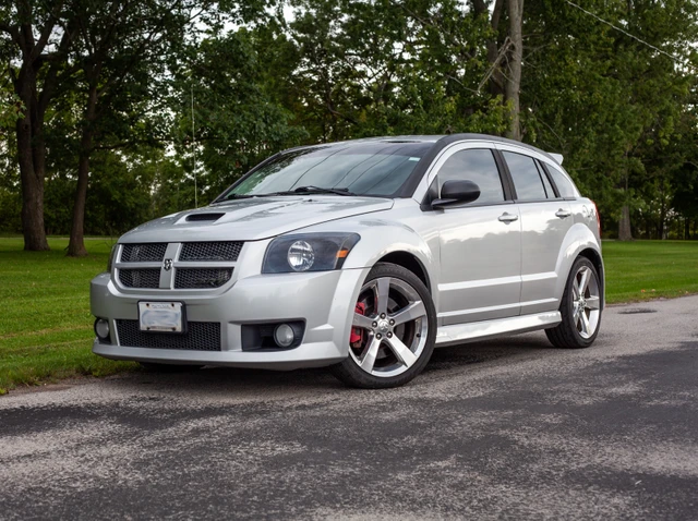 2008 Dodge Caliber SRT4, strieborná, 99 684 km, dovoz Kanada — foto 1 z 5 2008 Dodge Caliber SRT4, strieborná, 99 684 km, dovoz Kanada — foto 1 z 5