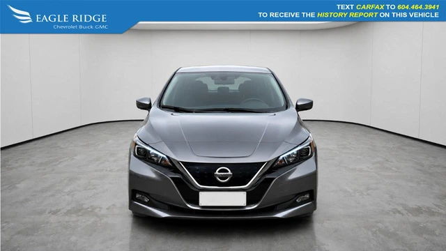 2021 Nissan Leaf SV, čierna, 70 709 km, dovoz Kanada — foto 2 z 5