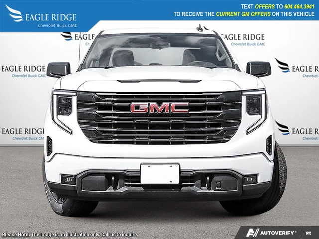 2026 GMC Sierra 1500 Elevation, biela, 1 km, dovoz Kanada — foto 2 z 5