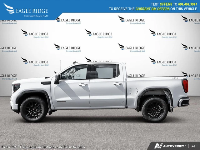 2026 GMC Sierra 1500 Elevation, biela, 1 km, dovoz Kanada — foto 3 z 5