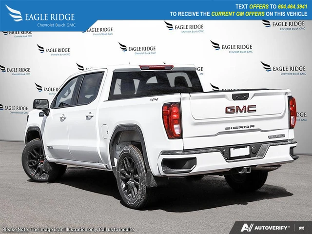 2026 GMC Sierra 1500 Elevation, biela, 1 km, dovoz Kanada — foto 4 z 5
