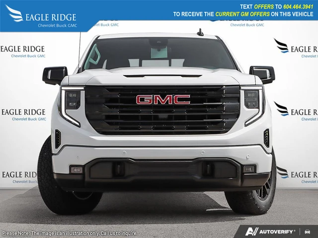2026 GMC Sierra 1500 Elevation, biela, 1 km, dovoz Kanada — foto 2 z 5