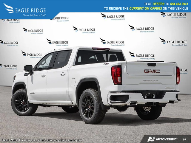 2026 GMC Sierra 1500 Elevation, biela, 1 km, dovoz Kanada — foto 4 z 5