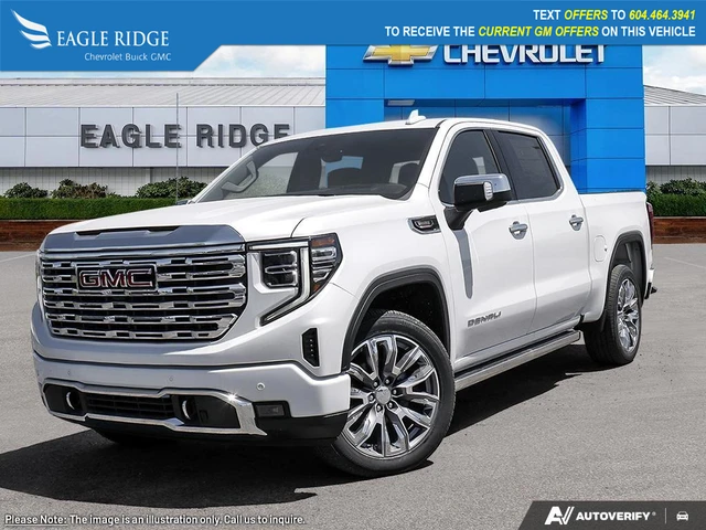 2026 GMC Sierra 1500 Denali, biela, 1 km, dovoz Kanada — foto 1