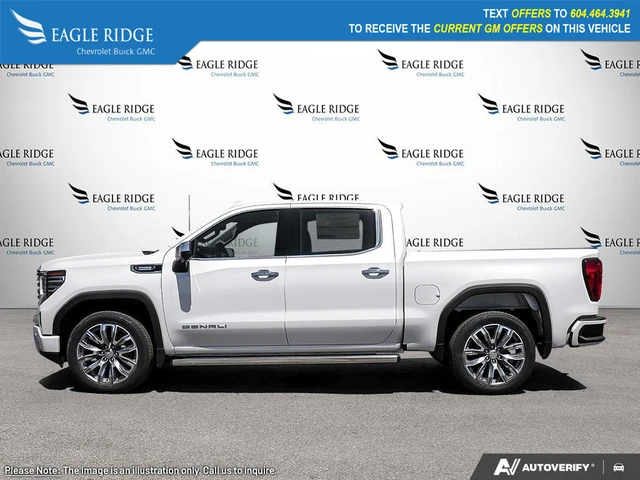 2026 GMC Sierra 1500 Denali, biela, 1 km, dovoz Kanada — foto 3 z 5