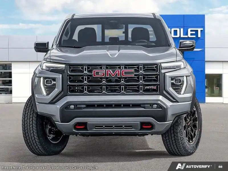2026 GMC Canyon AT4, GXD Sterling Metallic, 0 km, dovoz Kanada — foto 2 z 12