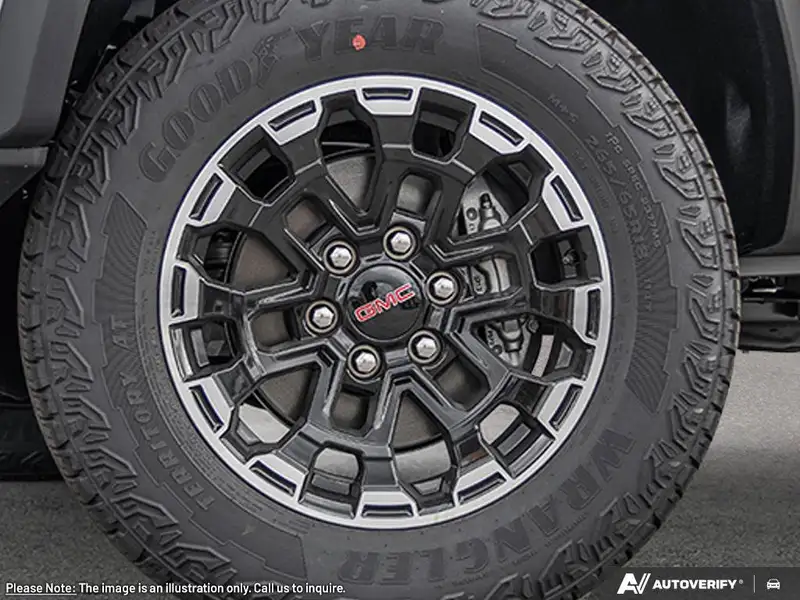 2026 GMC Canyon AT4, GXD Sterling Metallic, 0 km, dovoz Kanada — foto 8 z 12