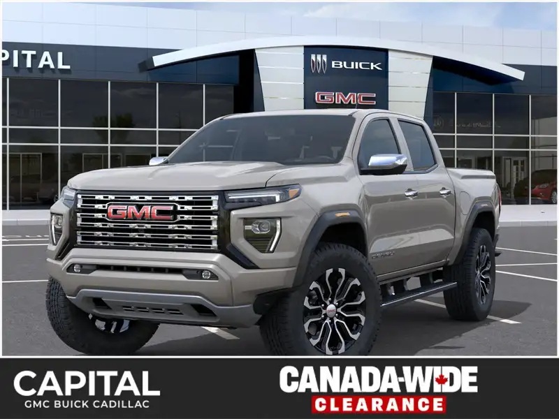 2026 GMC Canyon Denali, Coastal Dune, 0 km, dovoz Kanada — foto 1