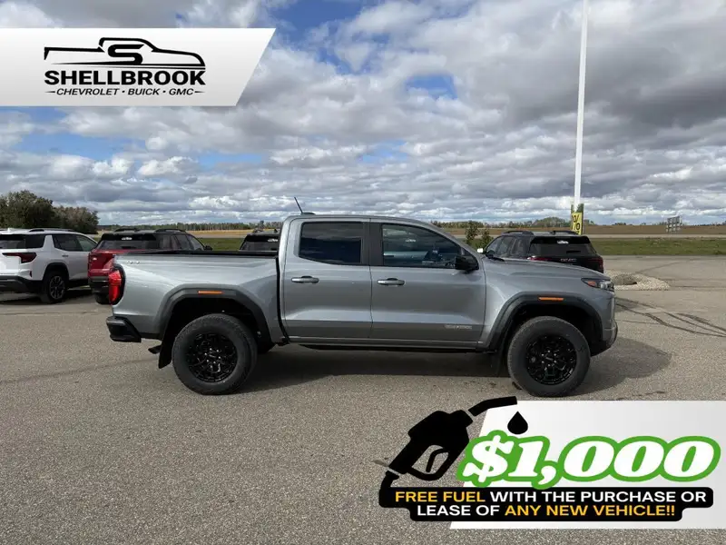 2026 GMC Canyon Elevation, Sterling Metallic, 0 km, dovoz Kanada — foto 3 z 12
