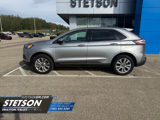 2023 Ford Edge SEL, strieborná, 63 936 km, dovoz Kanada — foto 3 z 17