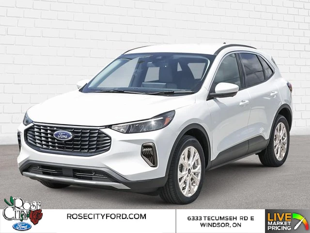 2025 Ford Escape Active, biela, 62 703 km, dovoz Kanada — foto 1