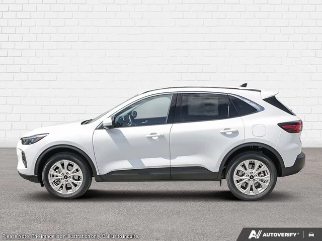 2025 Ford Escape Active, biela, 62 703 km, dovoz Kanada — foto 3 z 9