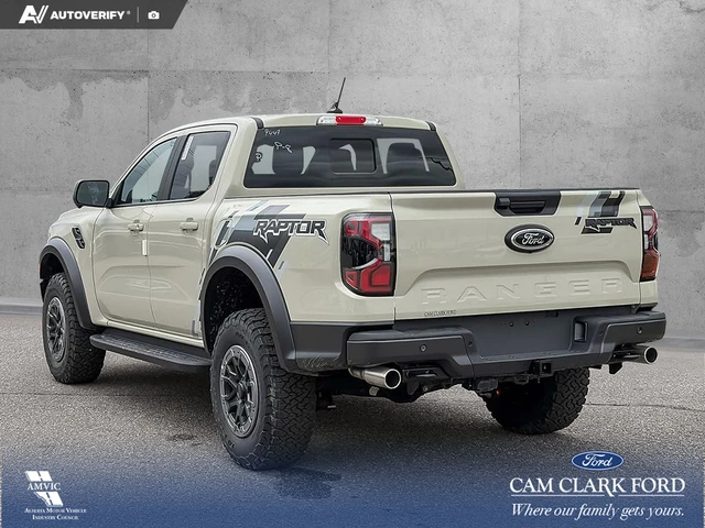 2026 Ford Ranger Raptor, béžová, 24 km, dovoz Kanada — foto 4 z 20