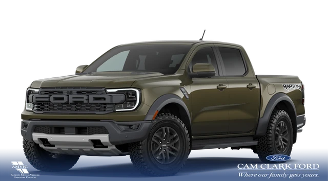 2026 Ford Ranger Raptor, zelená, 21 km, dovoz Kanada — foto 1