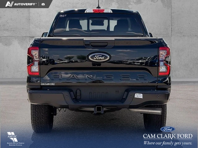 2026 Ford Ranger XLT, čierna, 15 km, dovoz Kanada — foto 5 z 20